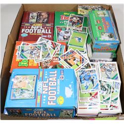 BOX OF NFL FOOTBALL CARDS