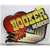 Image 1 : "HOOKER HEADERS" METAL SIGN