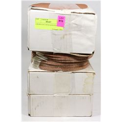4 BOXES OF 6 INCH SAND PAPER