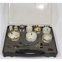 11 PIECE HOLE SAW KIT