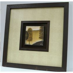 FRAMED SHOWOME ART 34" X 34"