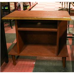 WOODEN SHELF STAINED WOOD