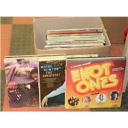 BOX OF ROCK & ROLL RECORDS