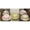 Image 1 : 5 ORNATE SETS OF FINE BONE CHINA CUPS & SAUCERS