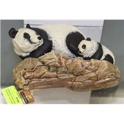 BOSSONS PANDA BEARS WITH ORIGINAL TAG, MADE IN