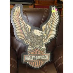 HARLEY DAVIDSON EAGLE PLAQUE 29" X 30"