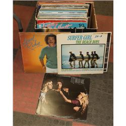 BOX OF ROCK & ROLL RECORDS