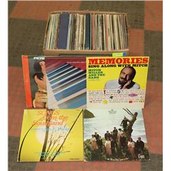 BOX OF ASSORTED VINTAGE ALBUMS