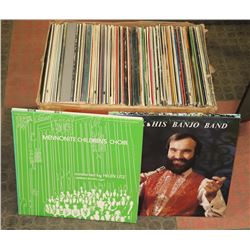 BOX OF ASSORTED VINTAGE ALBUMS