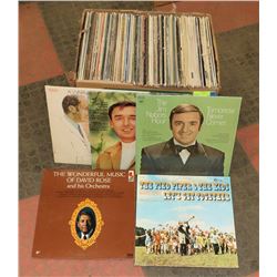 BOX OF ASSORTED VINTAGE ALBUMS