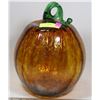 Image 1 : ART GLASS FRUIT FIGURE 11" TALL