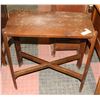 Image 1 : ANTIQUE SIDE TABLE  22" X 11" X 22"