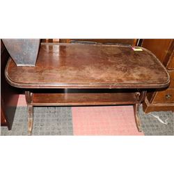 ANTIQUE COFFEE TABLE  38" X 18" X 17"