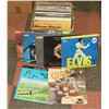 Image 1 : BOX OF VINTAGE ROCK AND ROLL ALBUMS