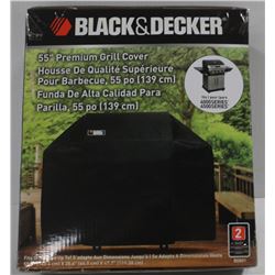 CASE OF 3 BLACK & DECKER 55" PREMIUM GRILL COVERS