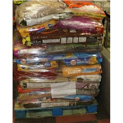 LARGE PALLET WITH APPROXIMATELY 50 BAGS OF PET