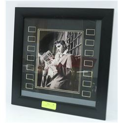 11" X 11" FRAMED ELVIS PRESLEY COLLECTORS