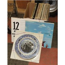 BOX OF ROCK & ROLL RECORDS