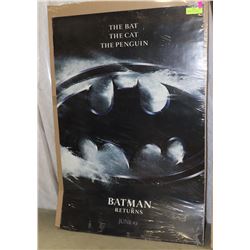 ORIGINAL MOVIE POSTER FOR MOVIE "BATMAN RETURNS"