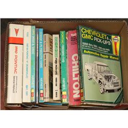 CHILTON, HAYES,CYLMER AND FACTORY SHOP MANNALS,