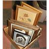 Image 1 : BOX OF ESTATE PICTURES, WATER COLOUR PRINT, INK