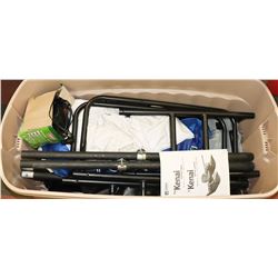 KENAI PONTOON BOAT WITH SMALL DINGY AND AIR PUMP