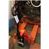 Image 1 : PALLET JACK (ORANGE) - 5,500 LBS.
