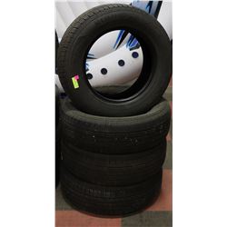 POLICE SEIZURE SET OF 4 KUMHO TIRES 235-65R17