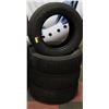 Image 1 : POLICE SEIZURE SET OF 4 KUMHO TIRES 235-65R17