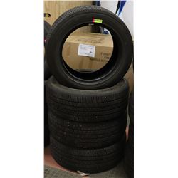 POLICE SEIZURE SET OF 4 GOODYEAR TIRES 245-55R18