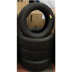 POLICE SEIZURE SET OF 4 FIRESTONE TIRES 225-60R17