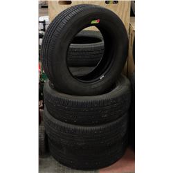 POLICE SEIZURE SET OF 4 GOODYEAR TIRES 225-65R17