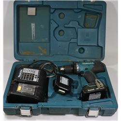 POLICE SEIZURE LXT MAKITA POWERDRILL W/ 2 LITHIUM