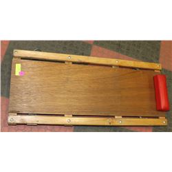 POLICE SEIZURE WOODEN CAR CREEPER