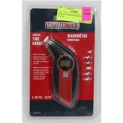 POLICE SEIZURE  NEW MOTOMASTER DIGITAL TIRE GAUGE