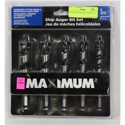 POLICE SEIZURE NEW MAXIMUM SHIP AUGER BIT SET