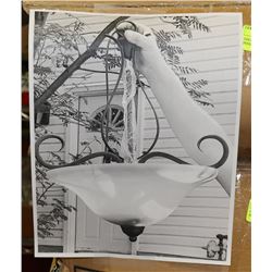 GOLDEN LIGHTING WHITNEY RBZ PENDANT LIGHT FIXTURE