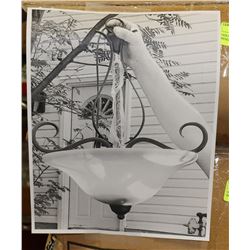 GOLDEN LIGHTING WHITNEY RBZ PENDANT LIGHT FIXTURE