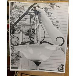 GOLDEN LIGHTING WHITNEY RBZ PENDANT LIGHT FIXTURE