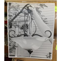 GOLDEN LIGHTING WHITNEY RBZ PENDANT LIGHT FIXTURE