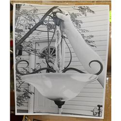 GOLDEN LIGHTING WHITNEY RBZ PENDANT LIGHT FIXTURE