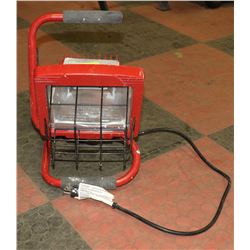 FLOOR BASE WORK LIGHTS RED IN COLOR