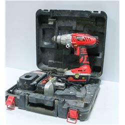 18 VOLT DRILL KIT WITH CHARGER AND BATTERY