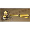 Image 1 : METAL WORK LIGHTS YELLOW IN COLOR FLOOR  MOUNT