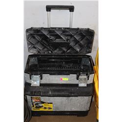 STANLEY ROLLING METAL TOOL BOX