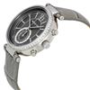 Image 4 : NEW MICHAEL KORS GRAY DIAL GRAY LTHR BAND MSRP$371