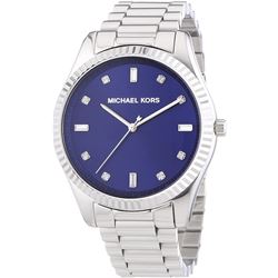 NEW MICHAEL KORS BLUE DIAL ST. STEEL 42MM MSRP$263