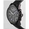 Image 4 : NEW ARMANI EXCHANGE BLACK DIAL TRIPLE CHRONO