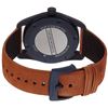Image 3 : NEW ARMANI BROWN DIAL LEATHER STRAP WATCH MSRP$345