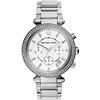 Image 1 : NEW MICHAEL KORS TRIPLE CHRONO WHITE DIAL MSRP$369